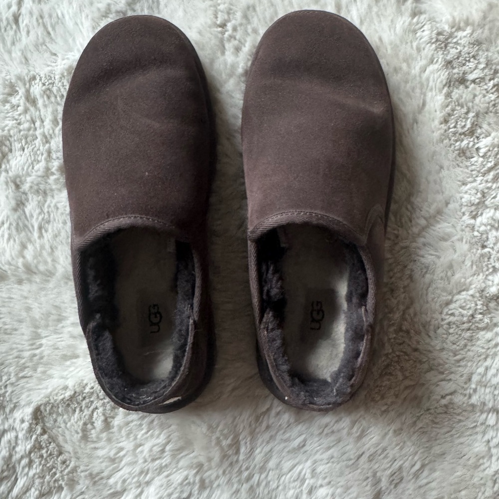 Ugg slipper/ shoes.  ( could be unisex)